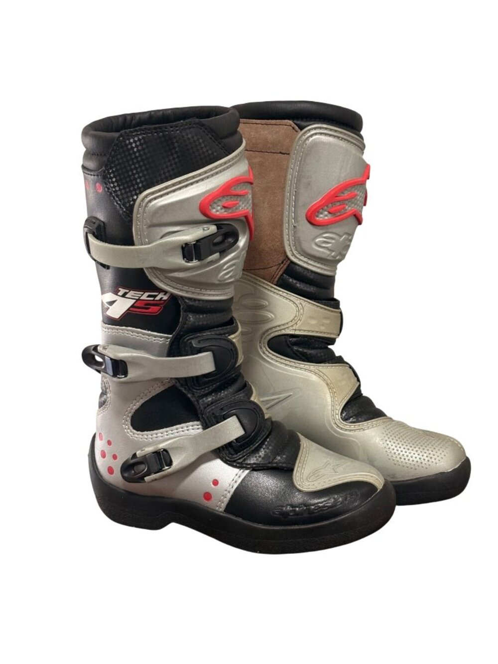 Alpinestars Tech 4S Youth Motocross Boots US Size 3 Bike Boots